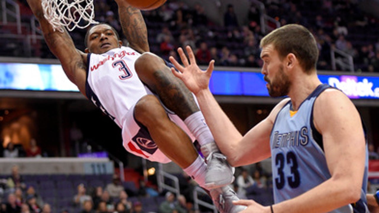 Home cooking: Wiz top Grizz 104-101, 13th win in row in DC (Jan 18, 2017)